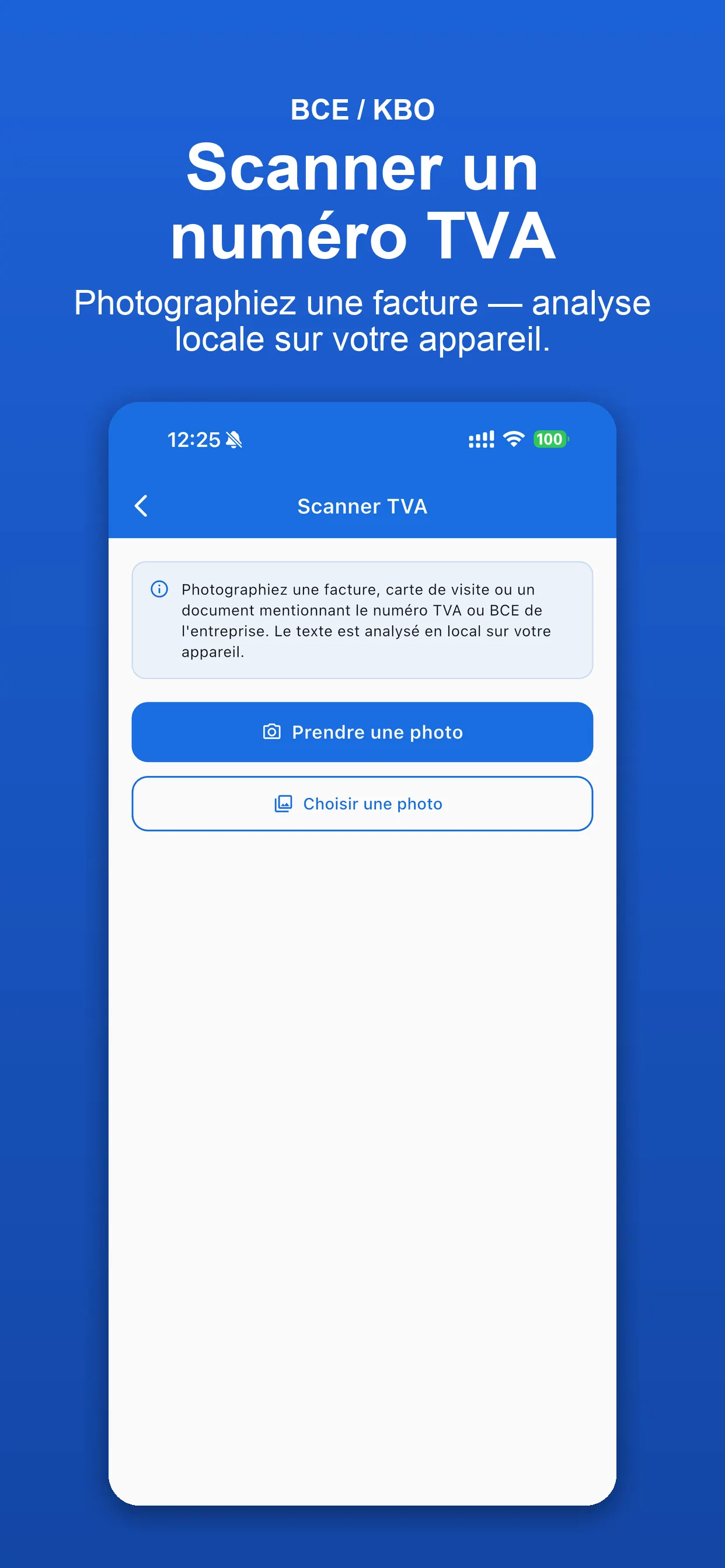 Liste des établissements d'une entreprise belge
