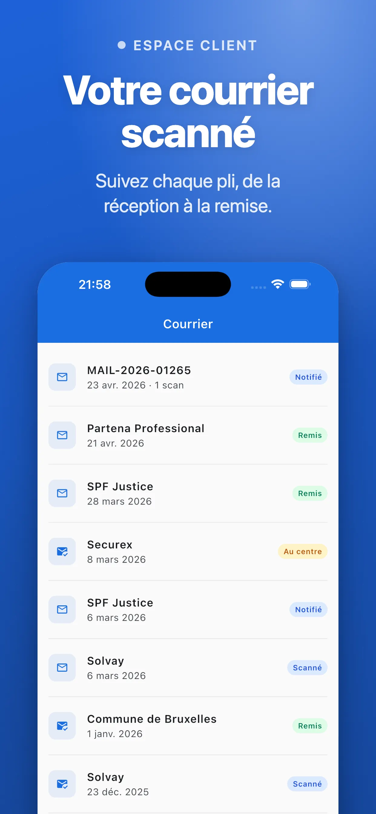 Contrats signés consultables