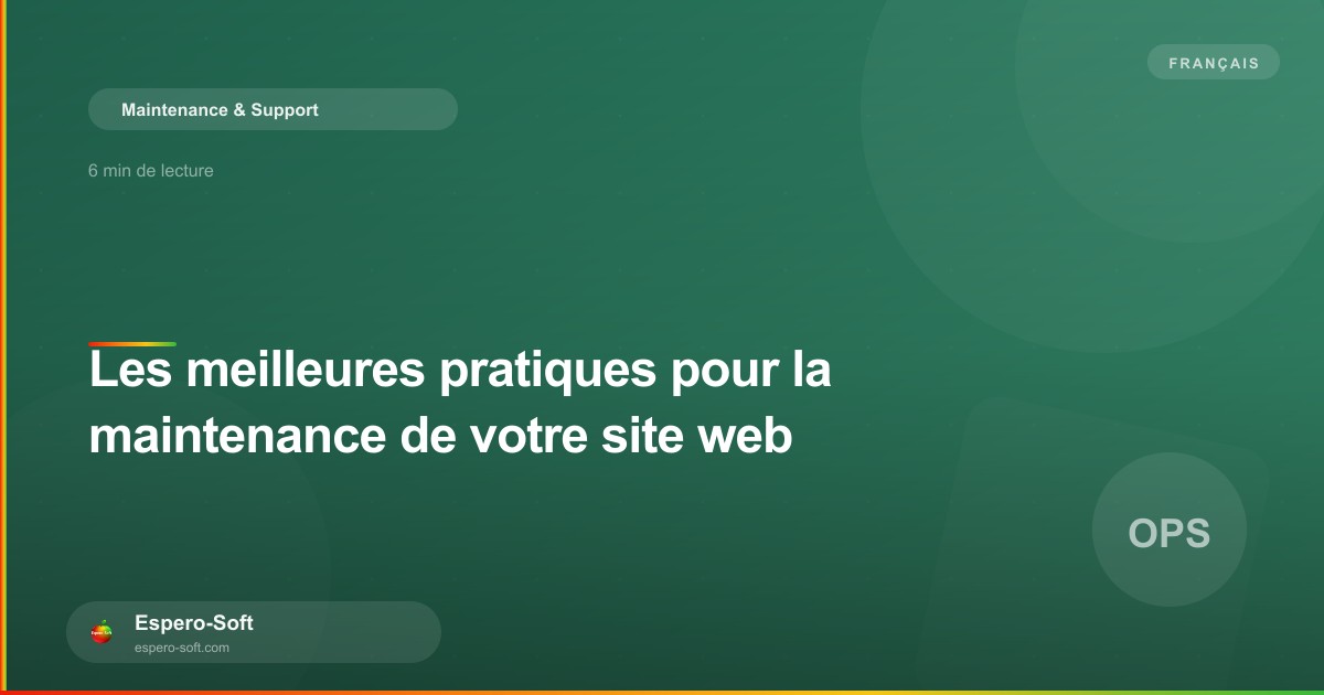 Développeur effectuant la maintenance d'un site web